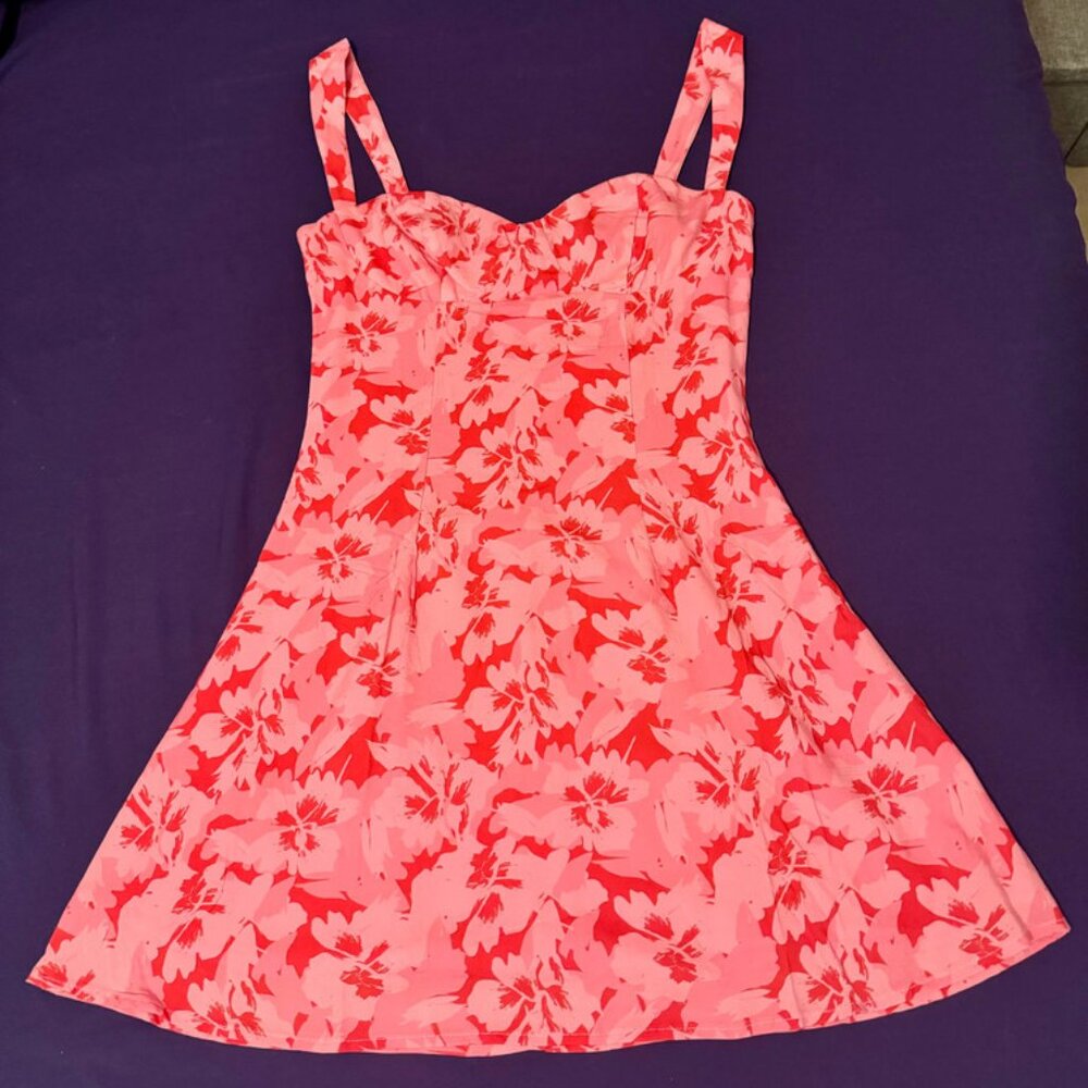 Peppermayo Exclusive - Kiah Bustier Mini Dress - Cherry Blossom